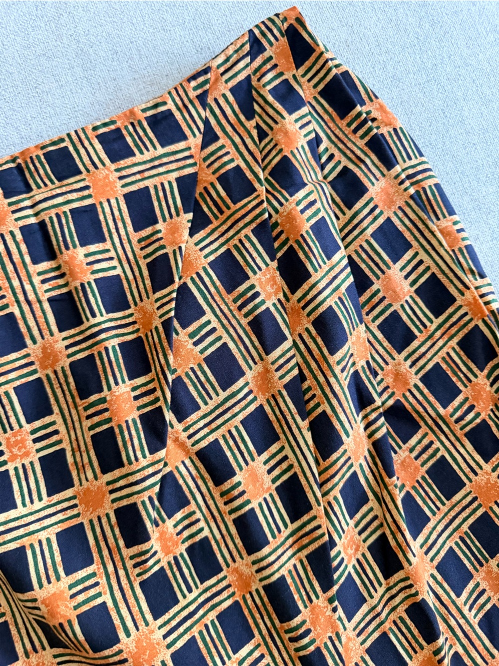 JH Collectibles Geometric Rayon Skirt